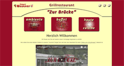 Desktop Screenshot of grillrestaurant-zur-bruecke.de